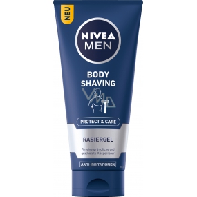 Nivea Men Protect & Care gel na holení těla 200 ml