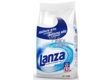 Lanza Fresh & Clean Bílá prací prášek na bílé prádlo 90 dávek 6,3 kg