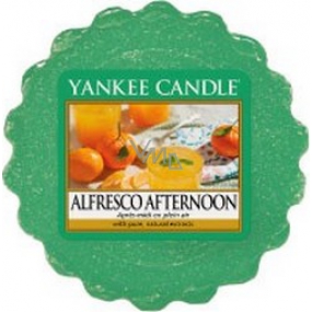 Yankee Candle Alfresco Afternoon - Alfresco odpoledne vonný vosk do aromalampy 22 g