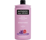 Authentic Toya Aroma Grapes & Grapefruit tekuté mýdlo náhradní náplň 600 ml