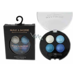 Max & More zapečené oční stíny 426 Ocean 5,5 g