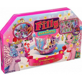 Epee Merch Filly Butterfly Adventní kalendář 24 překvapení pro každý prosincový den až do příchodu Ježíška