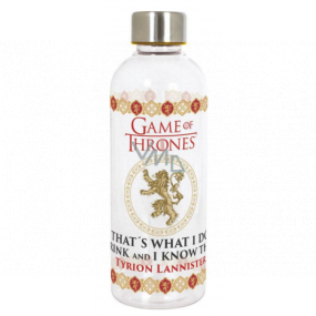 Epee Merch Hra o Trůny Game of Thrones - Hydro Plastová láhev s licenčním motivem, objem 850 ml