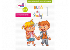 Ditipo Zábavný sešit Hurá do školy 1 pro děti 5 - 7 let 16 stran 215 x 275 mm