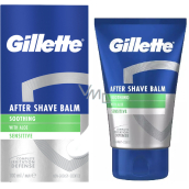 Gillette Series Sensitive balzám po holení s Aloe Vera pro citlivou pokožku 100 ml