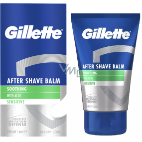 Gillette Series Sensitive balzám po holení s Aloe Vera pro citlivou pokožku 100 ml