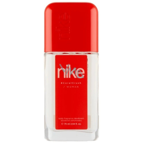 Nike Coral Crush Woman parfémovaný deodorant sklo pro ženy 75 ml