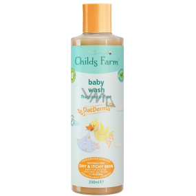 Childs Farm Baby Oat Derma mycí emulze bez parfemace pro suchou a svědivou pokožku se sklony k ekzému 250 ml