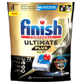 Finish Ultimate Plus All in 1, tablety do myčky 72 kusů