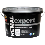 Remal Expert zářivě bílá malířská barva na zeď 4 kg