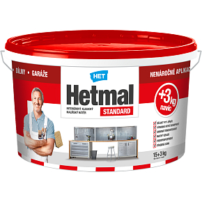 Het Hetmal Standard malířská barva, 15+3 kg Het Hetmal Standard malířská barva, 15+3 kg