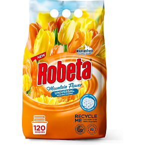 Robeta univerzál prací prášek 9 kg, 120 dávek