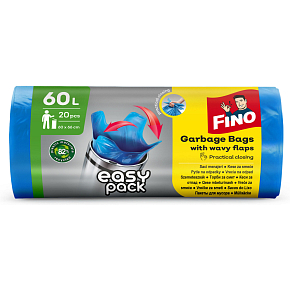 Fino Easy Pack – Sáčky do odpadkového koše 60 l, 20 ks