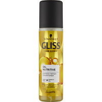 Gliss regenerační expres balzám Oil Nutritive pro hrubé a namáhané vlasy, 200 ml