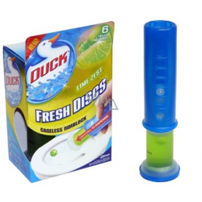 Duck Fresh Discs Limetka WC gel pro hygienickou čistotu a svěžest toalety 36 ml