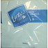 Linteo Satin papírové ubrousky 33 x 33 cm 50 kusů modré