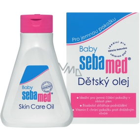 Sebamed Baby Olej pro čištění pokožky pod plenami pro děti 150 ml