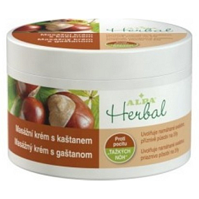 Alpa Herbal s kaštanem masážní krém 250 ml