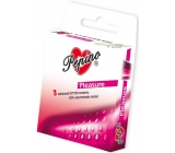 Pepino Pleasure zdrsněné vroubky kondom z přírodního latexu 3 kusy