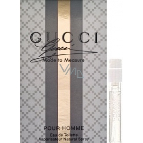 Gucci Made to Measure toaletní voda pro muže 2 ml s rozprašovačem, vialka