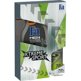 Fa Men Xtreme Sports sprchový gel 400 ml + deodorant sprej 150 ml, kosmetická sada