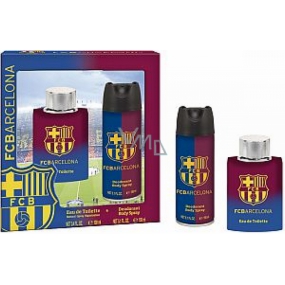FC Barcelona toaletní voda 100 ml + deodorant sprej 150 ml, dárková sada