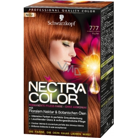 Schwarzkopf Nectra Color barva na vlasy 777 Měděná