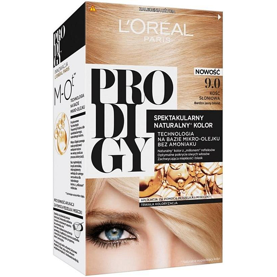 Loreal Paris Prodigy barva na vlasy 9.0 Ivory velmi světlá blond