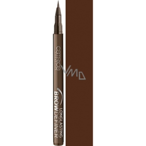 Catrice Longlasting Brow Definer dlouhotrvající pero na obočí 030 Chocolate Brownie 1 ml