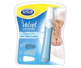 Scholl Velvet Smooth Nail Care System Blue elektrický pilník na nehty