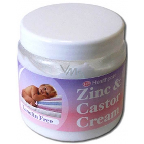 Healthpoint Zinc & Castor Cream zinková krémová mast na zklidnění, opruzeniny 225 g