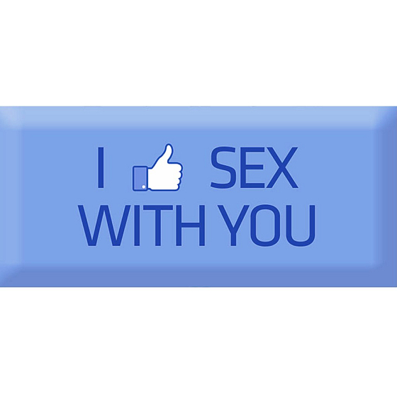 Bohemia Gifts Love Condoms dárkový kondom I Love Sex With You 1 kus
