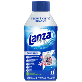 Lanza Svěží vůně tekutý čistič pračky 1 dávka 250 ml