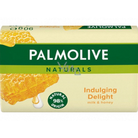 Palmolive Naturals Milk & Honey tuhé toaletní mýdlo 90 g