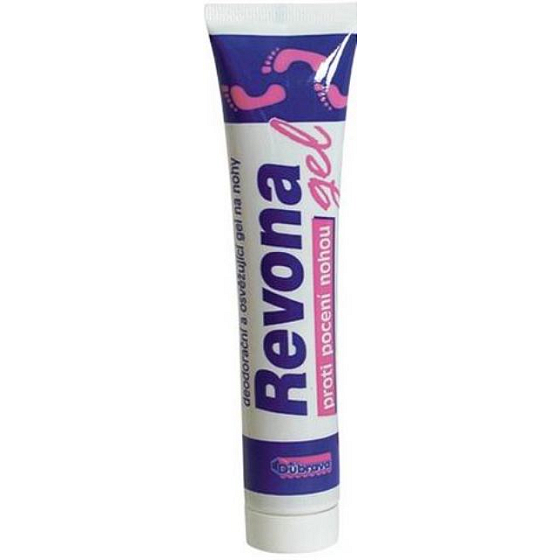 Revona Deodorační a osvěžující gel na nohy má dobrý deodorační účinek 100 ml