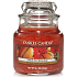 Yankee Candle Spiced Orange - Pomeranč se špetkou koření vonná svíčka Classic malá sklo 104 g
