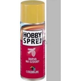 Colorlak Hobby Barva na ozdoby Stříbrná 160 ml sprej