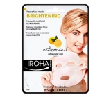 Iroha Brightening Rozjasňující látková maska s vitamínem C a kyselinou hyaluronovou 23 g