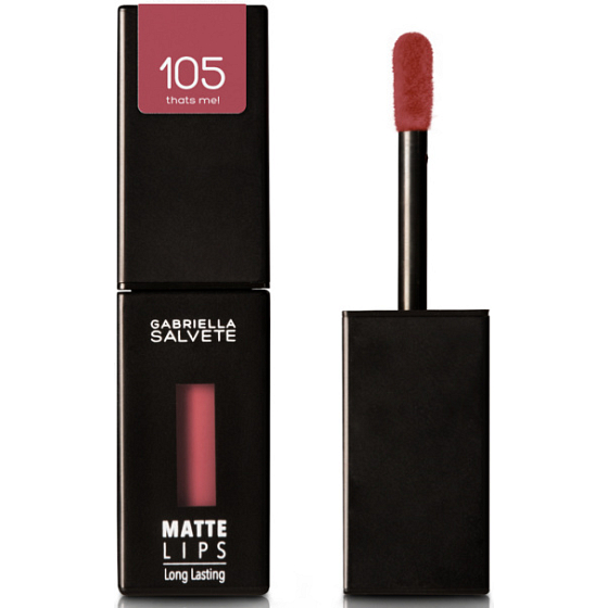 Gabriella Salvete Matte Lips Long Lasting matná tekutá rtěnka 105 Thats Me! 4,5 ml