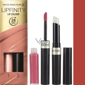 Max Factor Lipfinity rtěnka a lesk 150 Bare 2,3 ml a 1,9 g