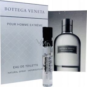 Bottega Veneta pour Homme Extreme toaletní voda 1,2 ml s rozprašovačem, vialka