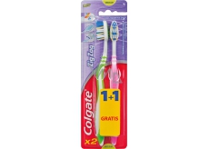 Colgate Zig Zag Flex Medium střední zubní kartáček 1 + 1 kus