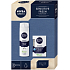Nivea Men Sensitive Skin voda po holení 100 ml + pěna na holení pro muže 200 ml, kosmetická sada