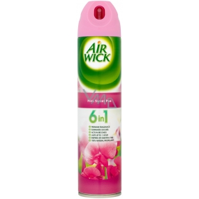Air Wick Pink Sweet Pea - Růžový hrachor 6v1 osvěžovač vzduchu sprej 240 ml