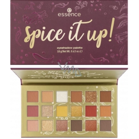 Essence Spice it up! paletka očních stínů 01 Spice Up Your Eyes! 18 g