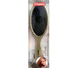 Titania Kartáč na vlasy Zlatý 22 cm