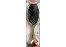 Titania Kartáč na vlasy Zlatý 22 cm