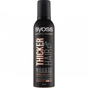 Syoss Thicker Hair extra silná fixace pěnové tužidlo 250 ml