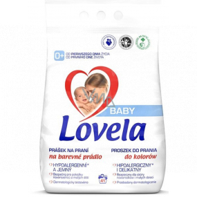 Lovela Baby Barevné prádlo Hypoalergenní, jemný prací prášek 41 dávek 4,1 kg