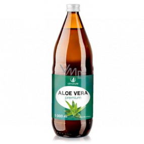 Allnature Aloe Vera Premium čistá šťáva v prémiové kvalitě pomáhá detoxikovat organismus, doplněk stravy 1000 ml